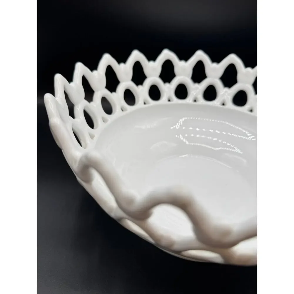 Westmoreland White Glass Bowl